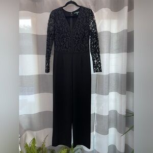 Lauren Ralph Lauren size 6 formal jumpsuit, black